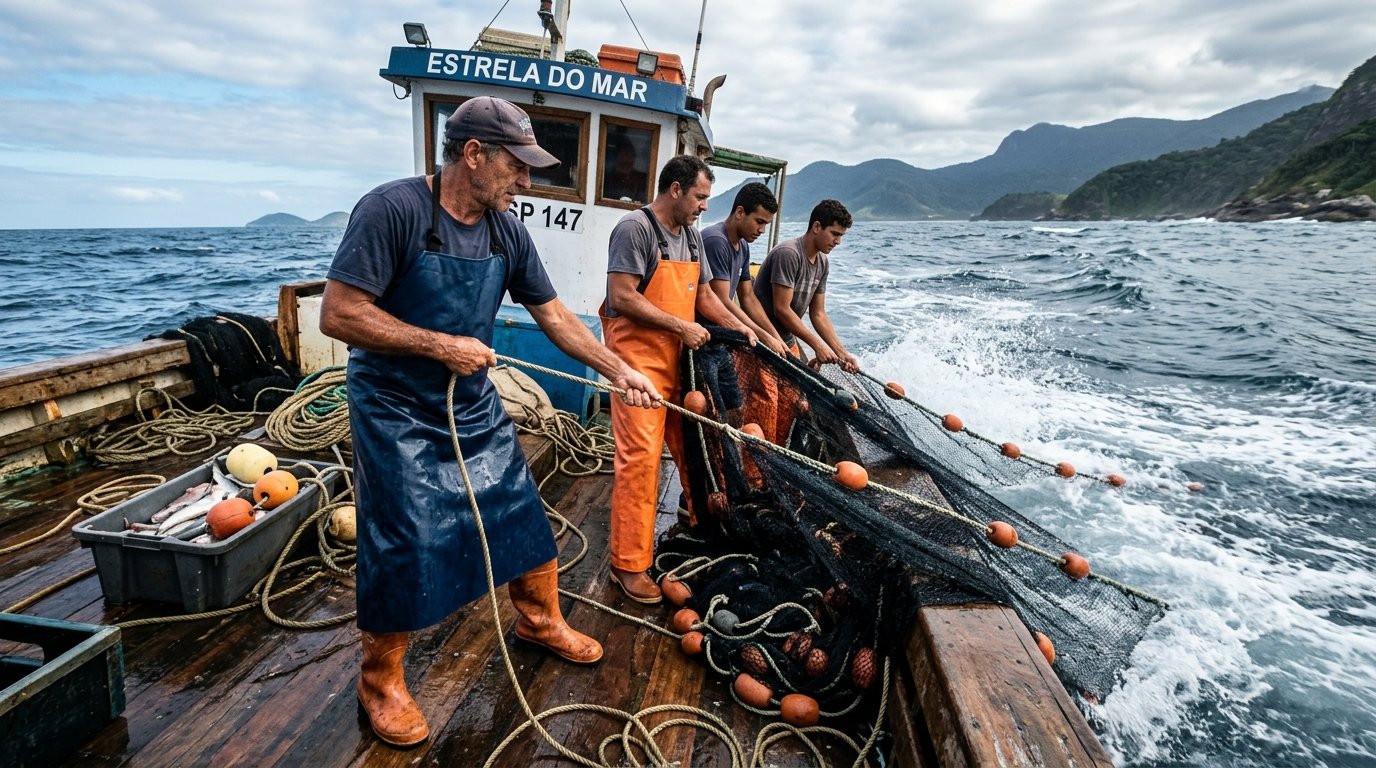 Pescadores Artesanais e Maricultores no Litoral de São Paulo